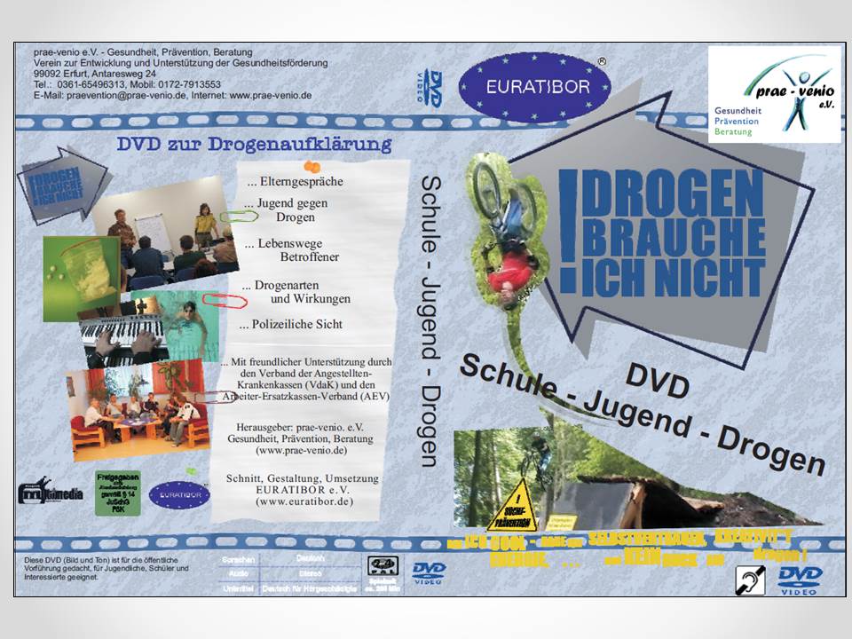DVD Schule Jugend Drogen 2014